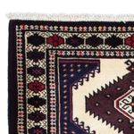 Turkaman Rug - 139 x 87 cm - multicolored