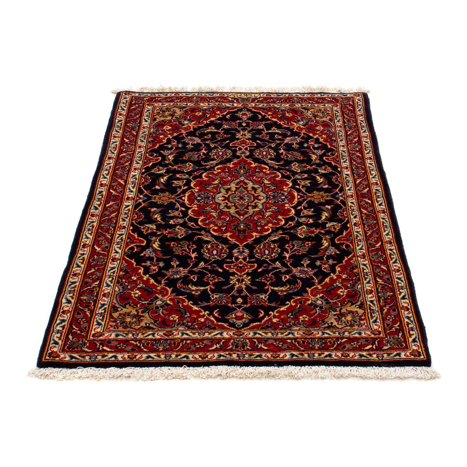 Perser Rug - Keshan - 116 x 78 cm - dark blue