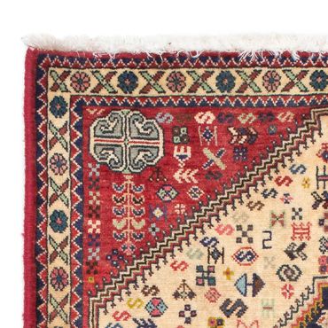 Perser Rug - Nomadic - 124 x 76 cm - light red