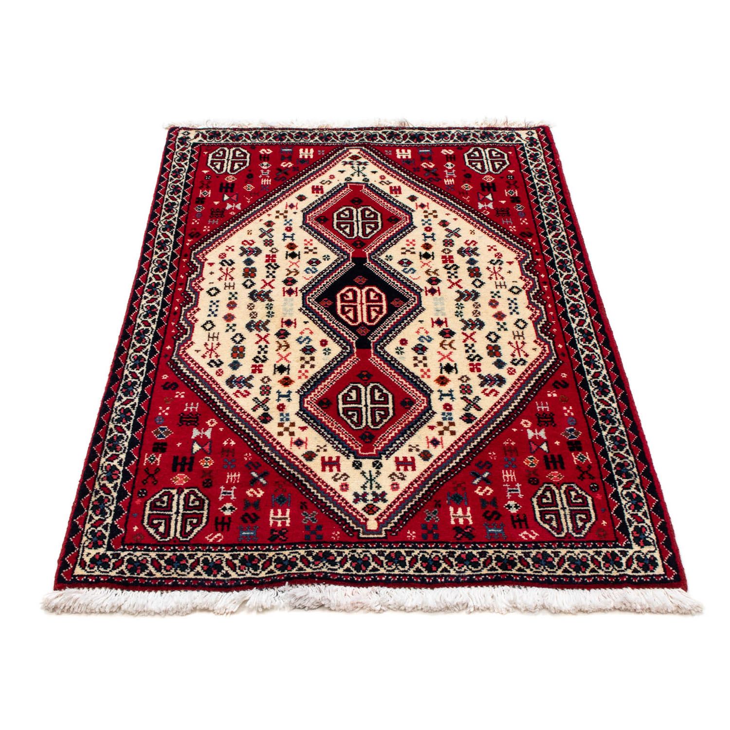 Perser Rug - Nomadic - 118 x 74 cm - red