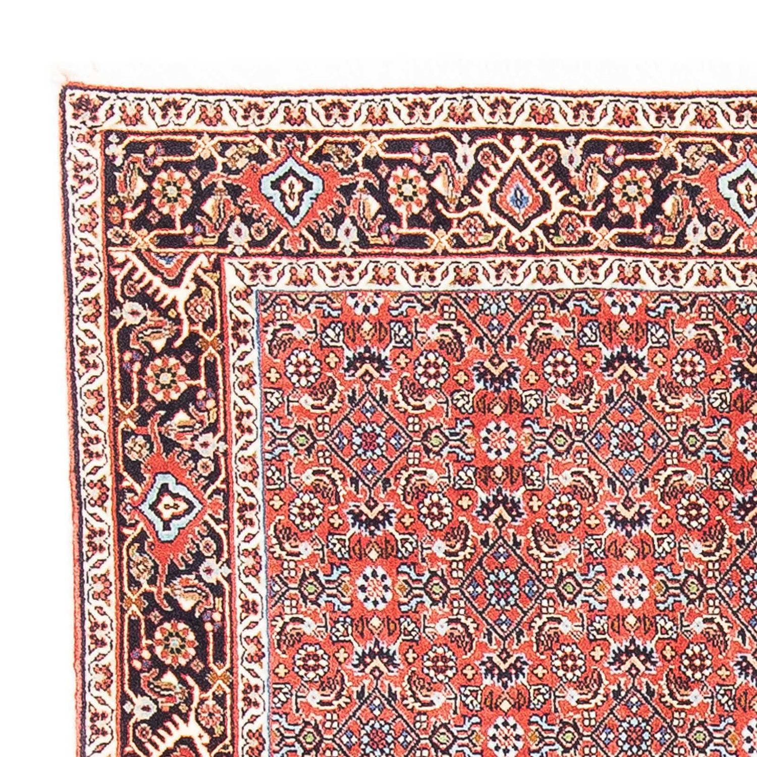 Perser Rug - Bidjar - 137 x 96 cm - dark red