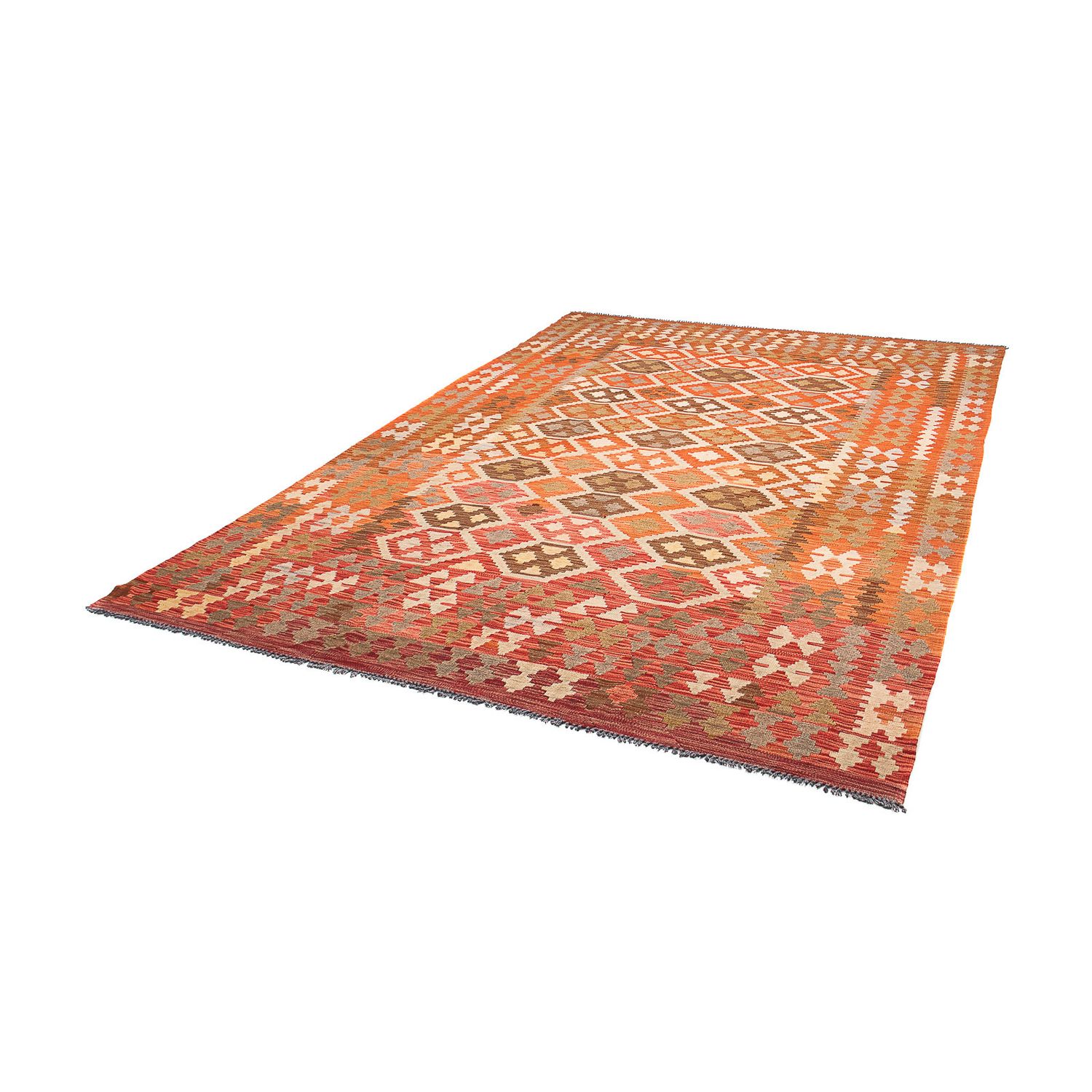 Kelim Rug - Splash - 300 x 205 cm - multicolored