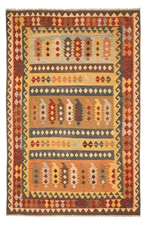 Kelim Rug - Splash - 299 x 201 cm - multicolored