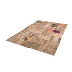 Patchwork Rug - 234 x 164 cm - multicolored