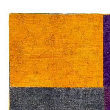 Patchwork Rug - 237 x 146 cm - multicolored