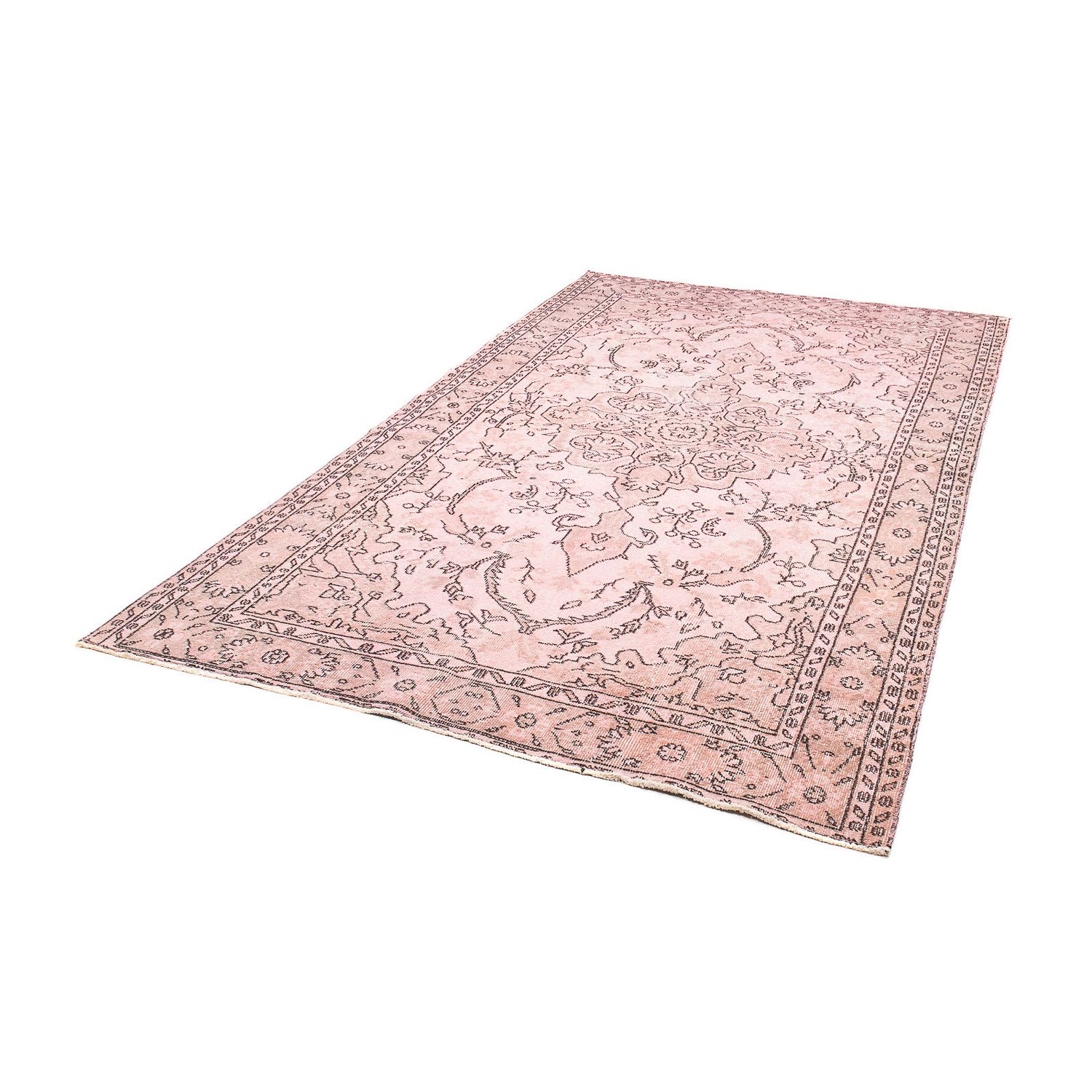 Vintage Rug - 263 x 155 cm - rose