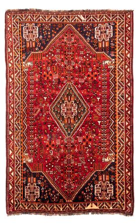 Perser Rug - Nomadic - 275 x 175 cm - dark red