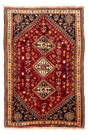 Perser Rug - Nomadic - 210 x 145 cm - dark red