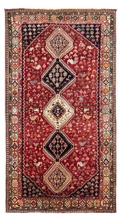 Perser Rug - Nomadic - 285 x 160 cm - dark red