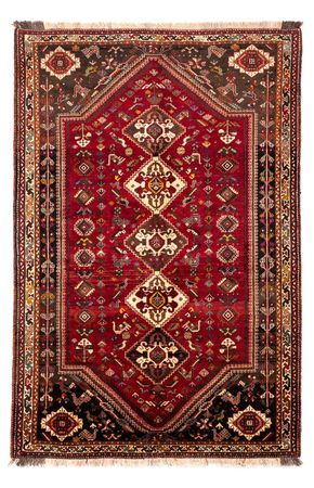 Perser Rug - Nomadic - 270 x 175 cm - dark red