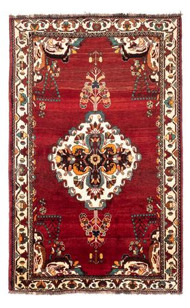 Perser Rug - Nomadic - 240 x 150 cm - dark red