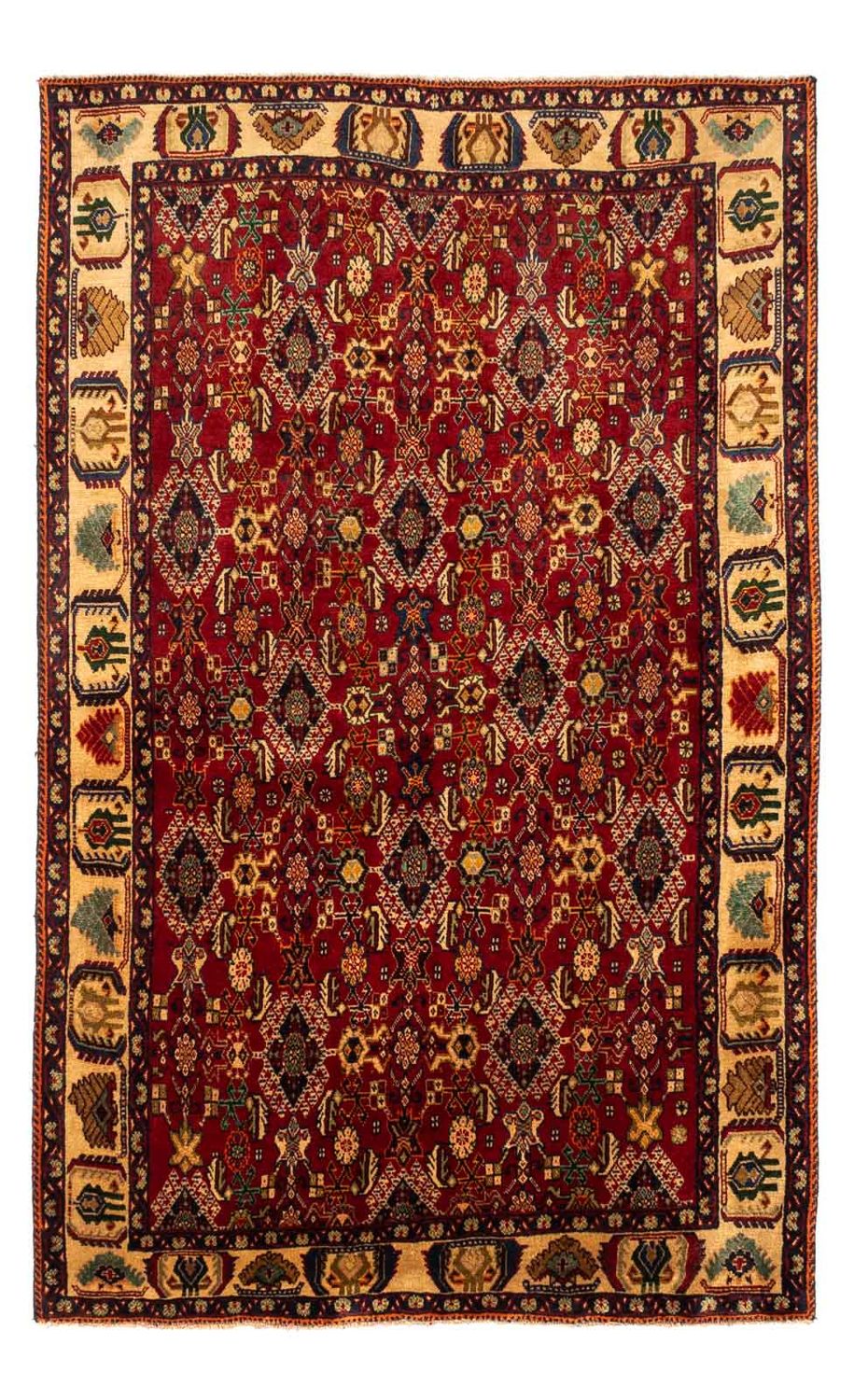 Perser Rug - Nomadic - 240 x 152 cm - red