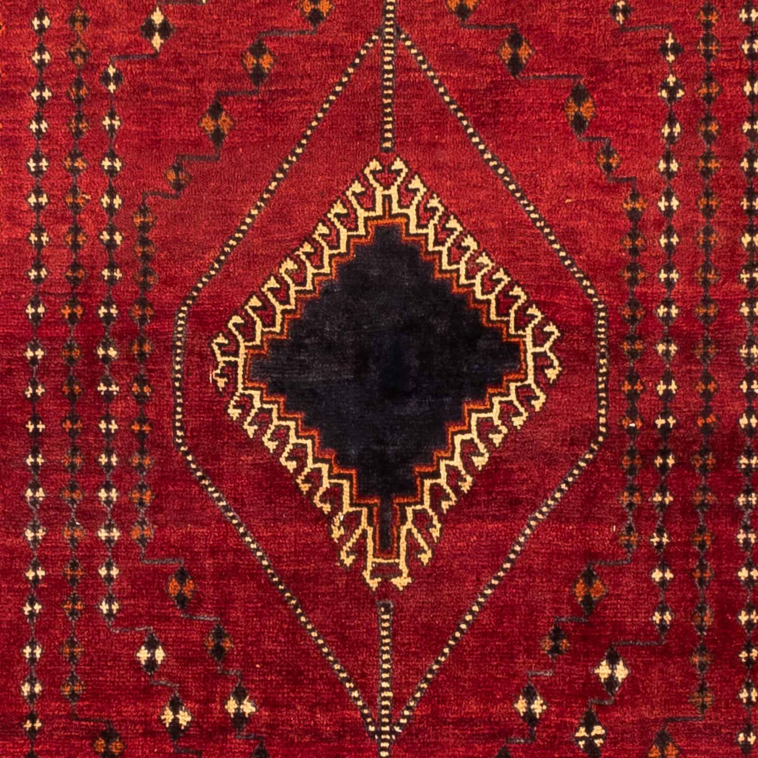 Perser Rug - Nomadic - 257 x 157 cm - dark red