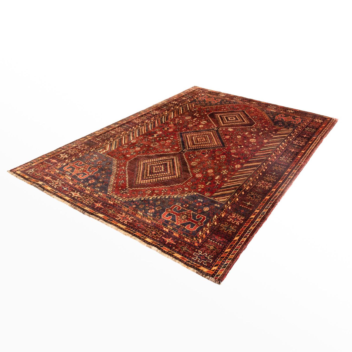 Perser Rug - Nomadic - 238 x 164 cm - rust