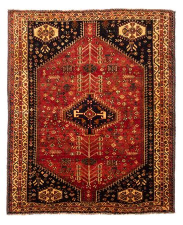 Perser Rug - Nomadic - 225 x 173 cm - dark red