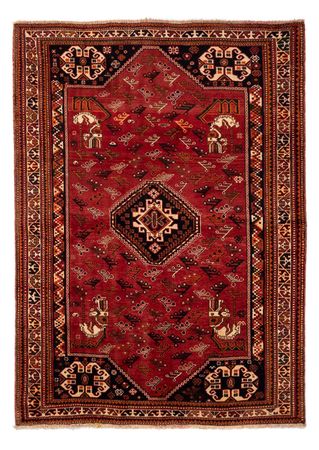 Perser Rug - Nomadic - 244 x 168 cm - dark red