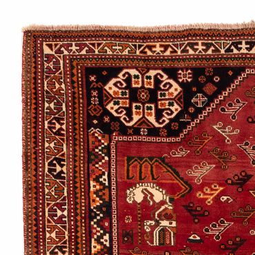 Perser Rug - Nomadic - 244 x 168 cm - dark red