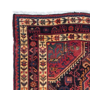 Perser Rug - Nomadic - 138 x 88 cm - dark red