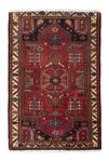 Perser Rug - Nomadic - 128 x 90 cm - dark red