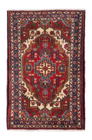 Perser Rug - Nomadic - 133 x 90 cm - dark red