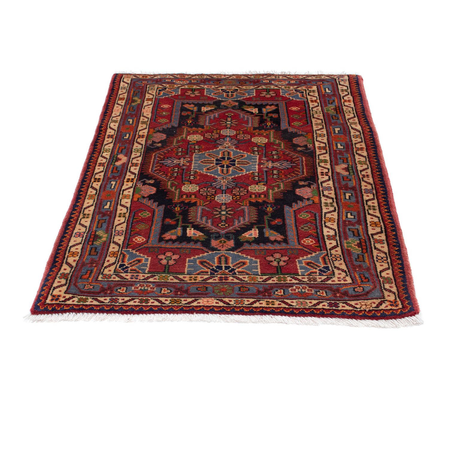 Perser Rug - Nomadic - 126 x 88 cm - light red