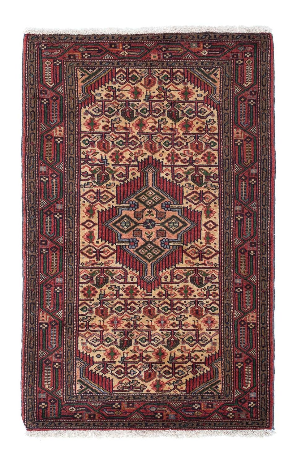 Perser Rug - Nomadic - 133 x 82 cm - beige