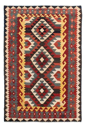 Kelim Rug - Splash - 260 x 137 cm - multicolored