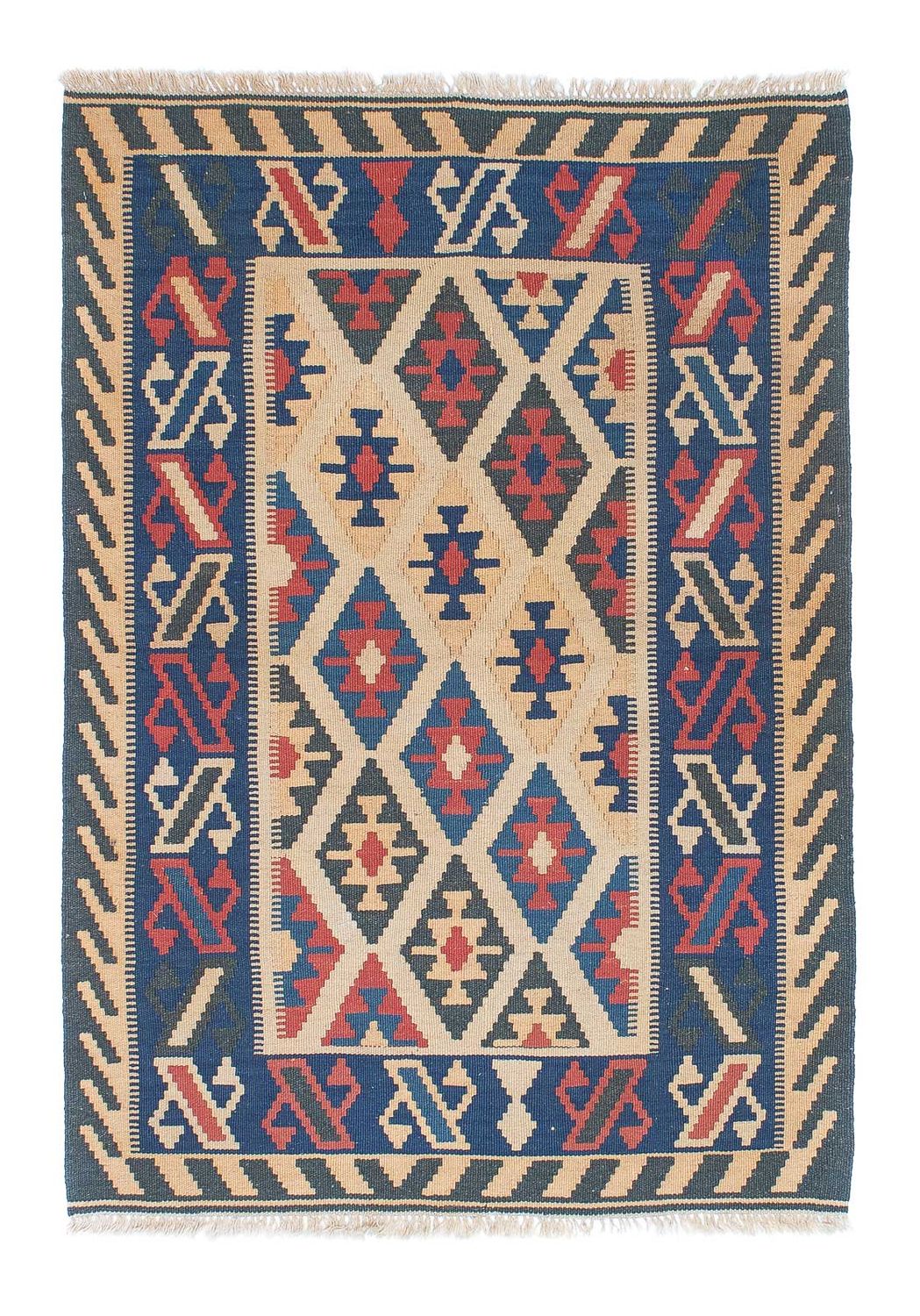 Kelim Rug - Oriental - 147 x 105 cm - multicolored