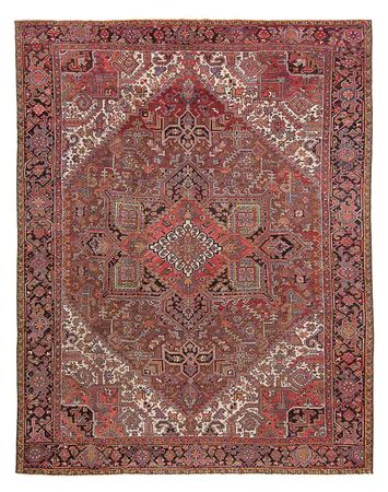 Perser Rug - Nomadic - 350 x 280 cm - light red