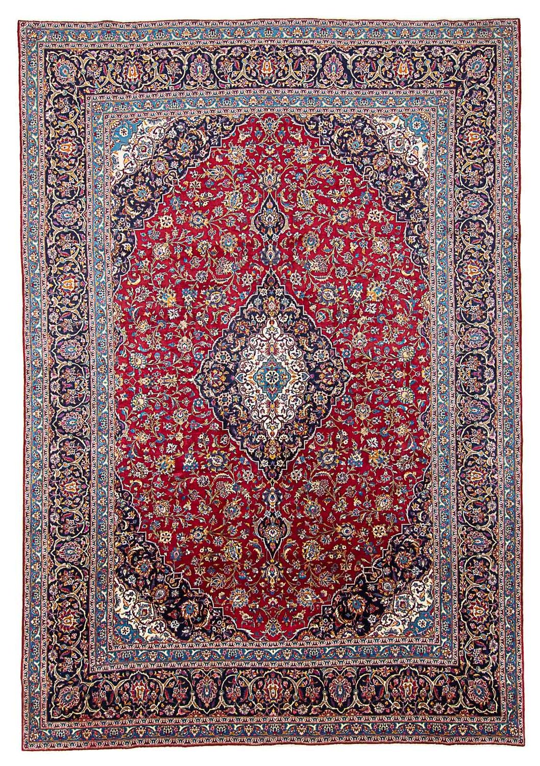 Perser Rug - Nomadic - 422 x 296 cm - red