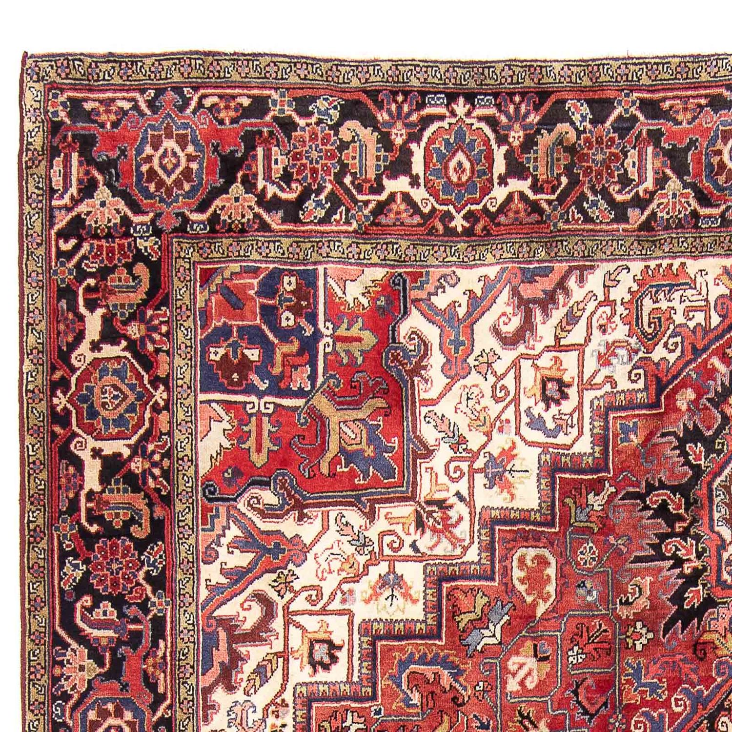 Perser Rug - Nomadic - 330 x 260 cm - light red