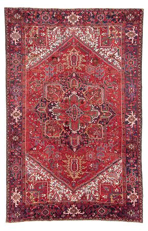 Perser Rug - Nomadic - 357 x 247 cm - light red