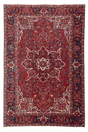 Perser Rug - Nomadic - 349 x 244 cm - dark red