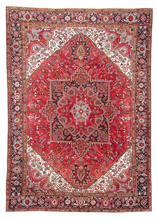 Perser Rug - Nomadic - 331 x 248 cm - red