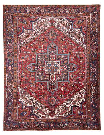 Perser Rug - Nomadic - 343 x 270 cm - red