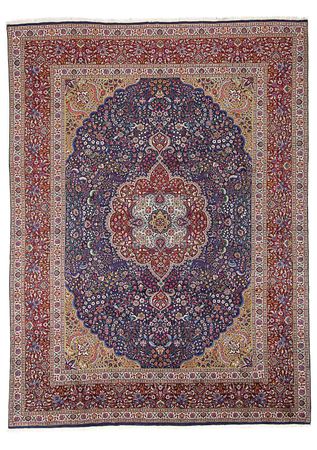 Perser Rug - Tabriz - Royal - 391 x 300 cm - blue