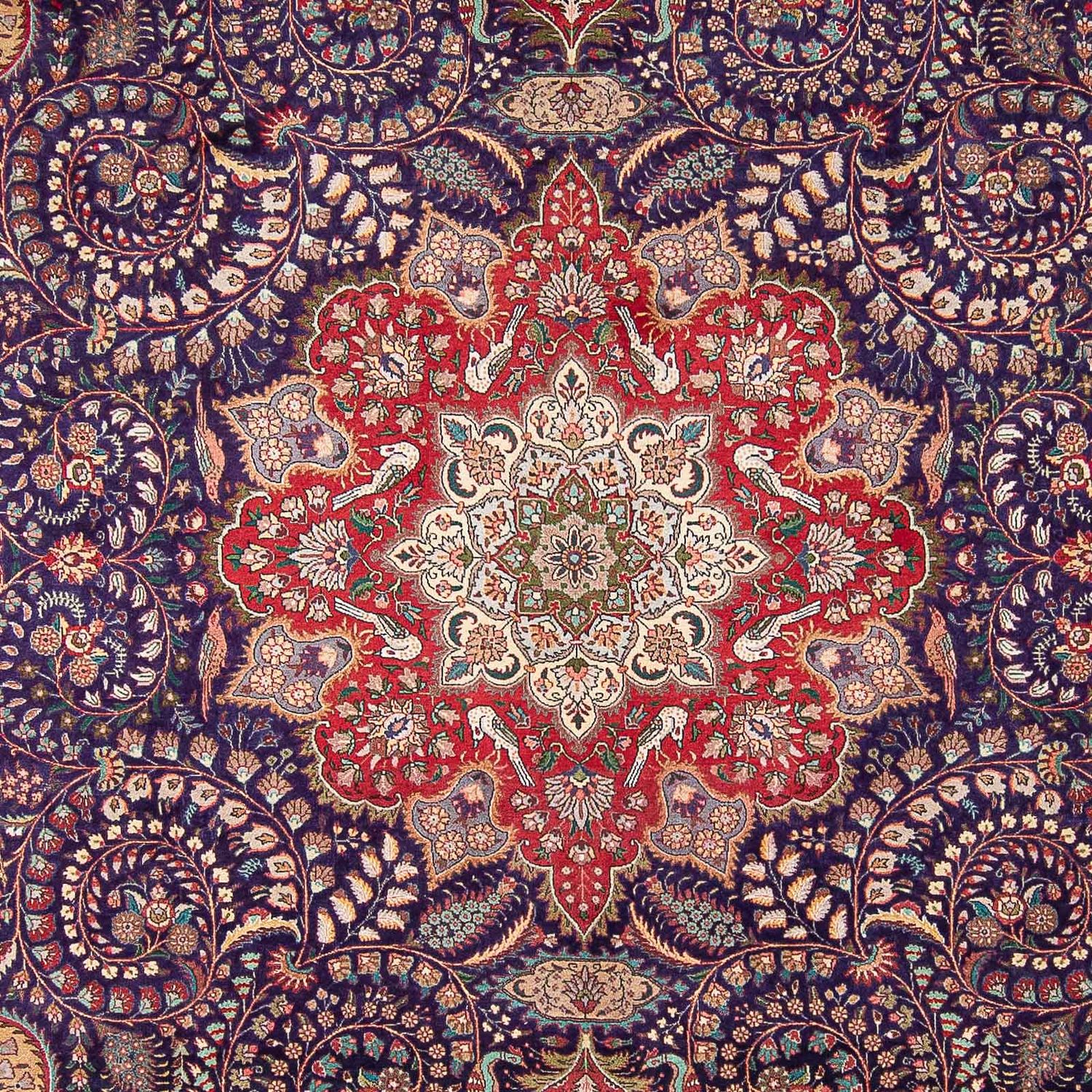 Perser Rug - Tabriz - Royal - 374 x 296 cm - blue