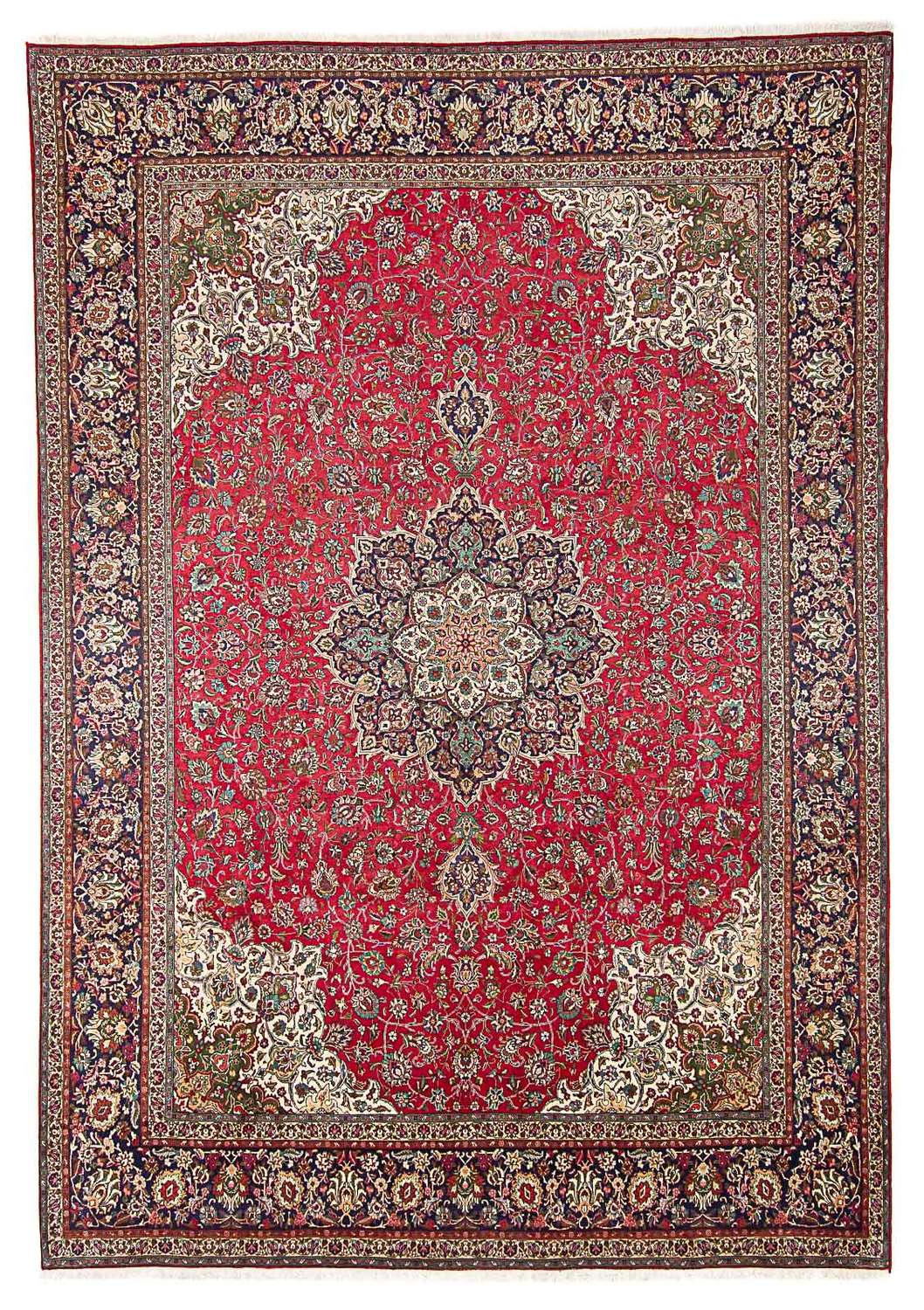 Perser Rug - Tabriz - Royal - 405 x 300 cm - red