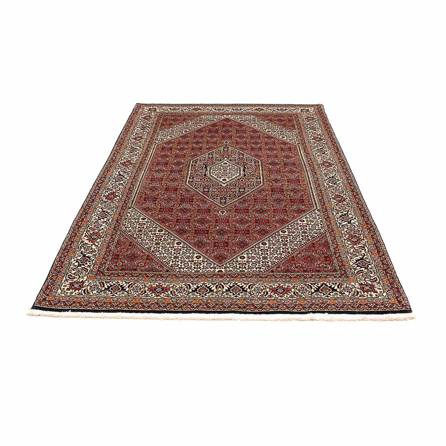 Perser Rug - Bidjar - 205 x 139 cm - dark red