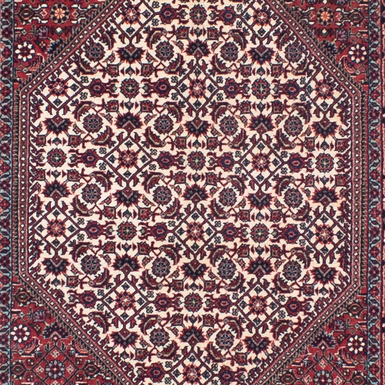 Runner Perser Rug - Bidjar - 282 x 78 cm - light red