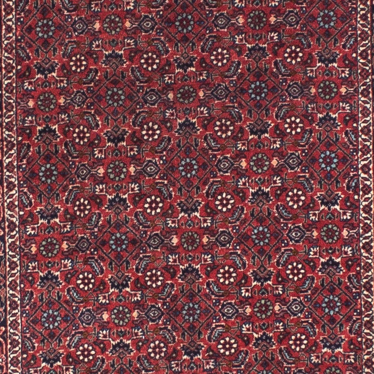 Runner Perser Rug - Bidjar - 298 x 73 cm - red