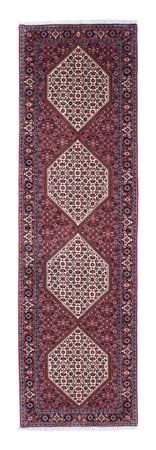 Runner Perser Rug - Bidjar - 295 x 85 cm - dark red