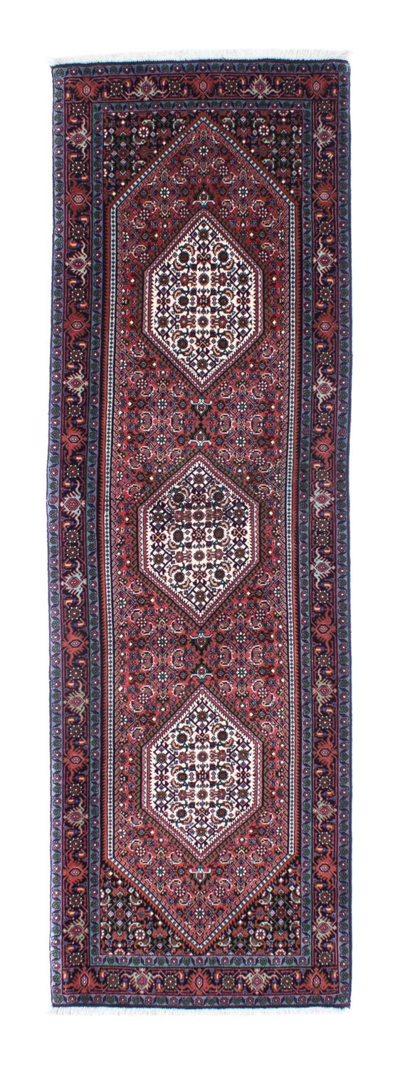 Runner Perser Rug - Bidjar - 248 x 74 cm - blue