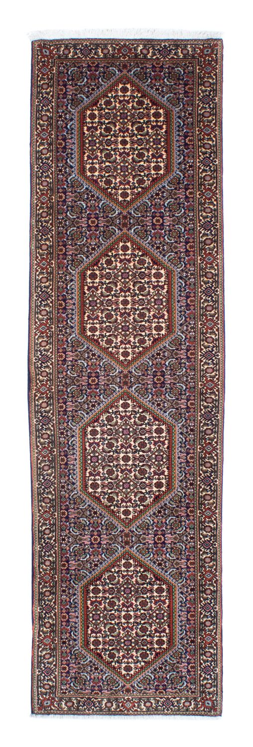 Runner Perser Rug - Bidjar - 255 x 69 cm - blue