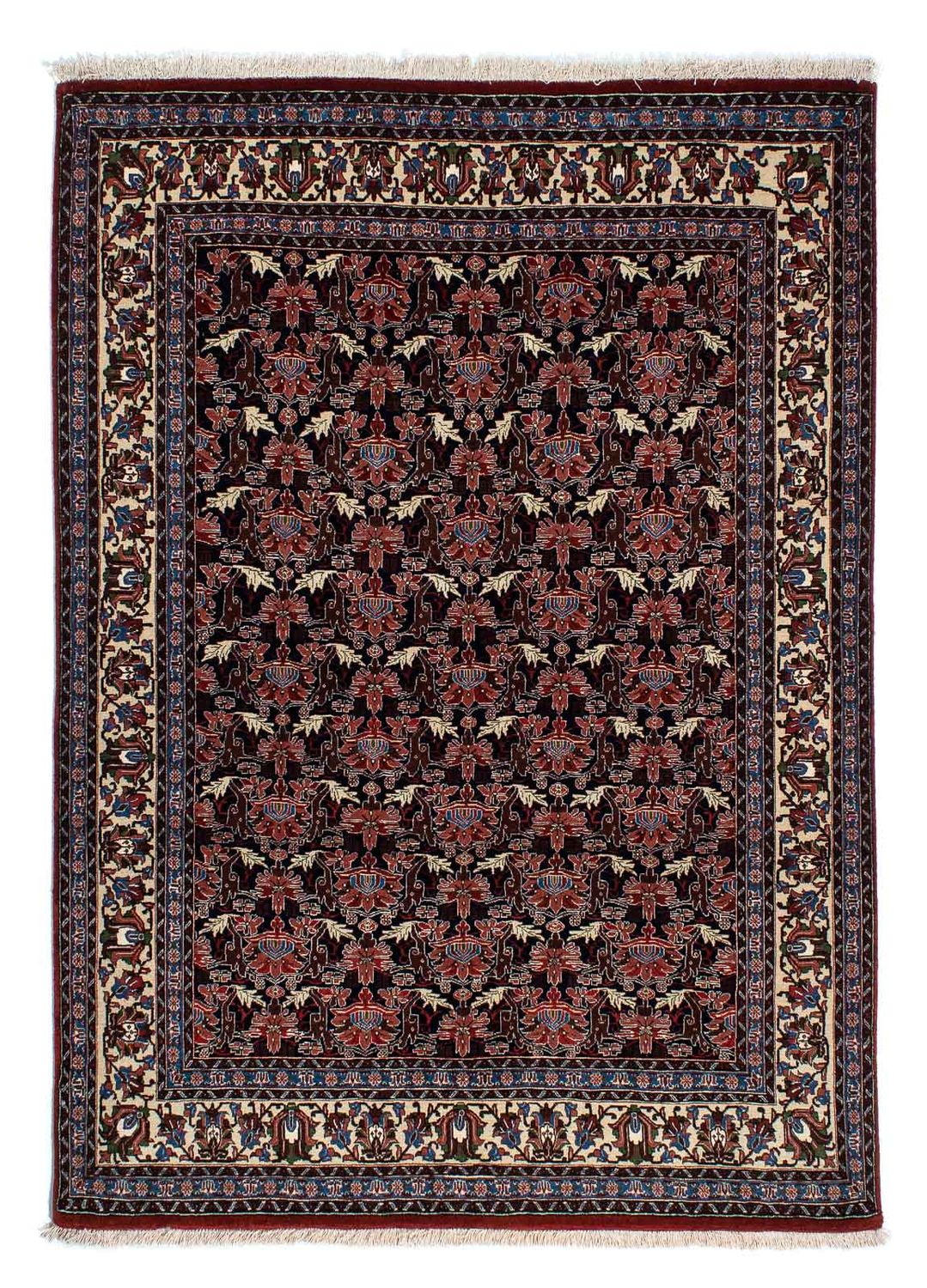 Perser Rug - Ghom - 186 x 141 cm - dark blue