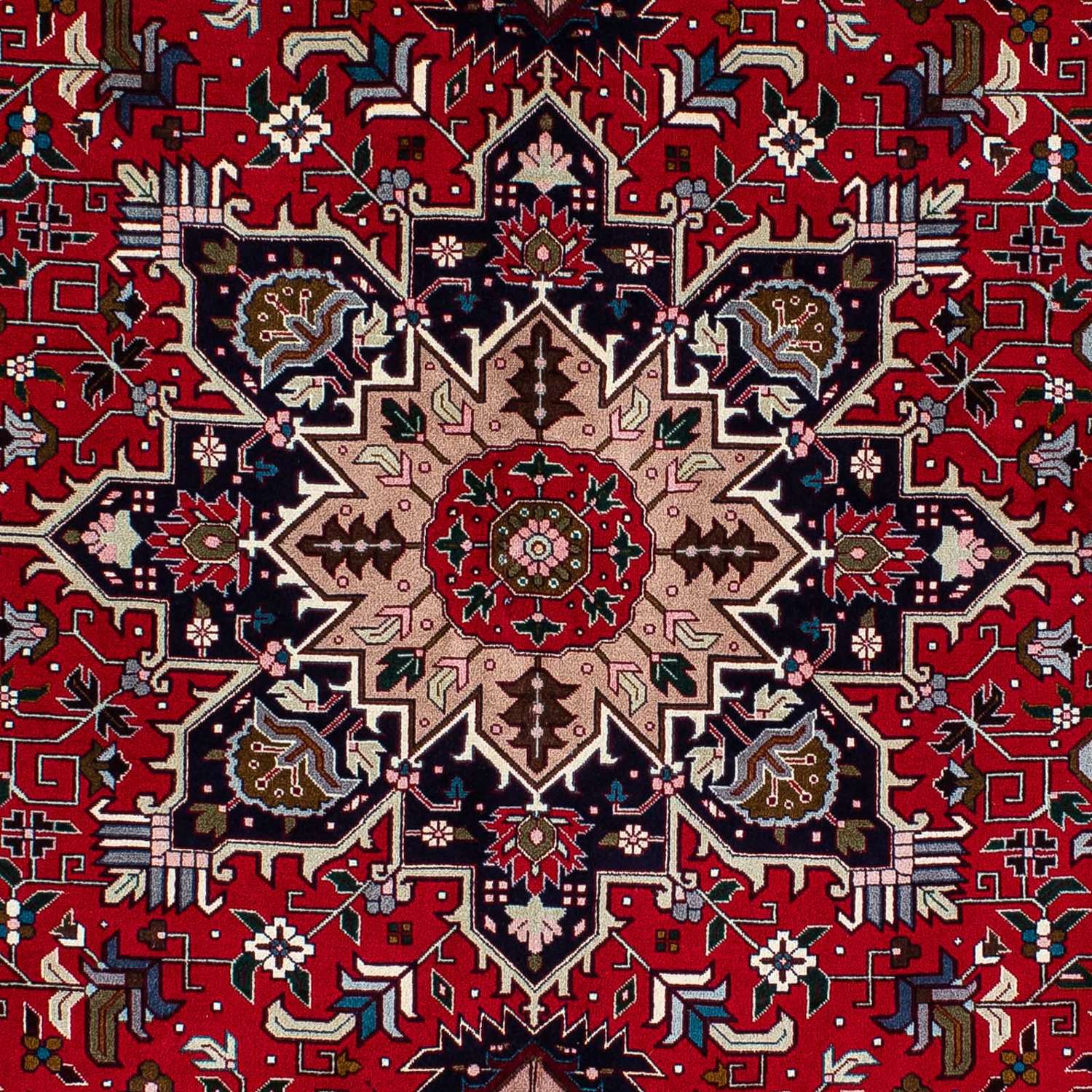 Perser Rug - Tabriz - Royal - 200 x 153 cm - red