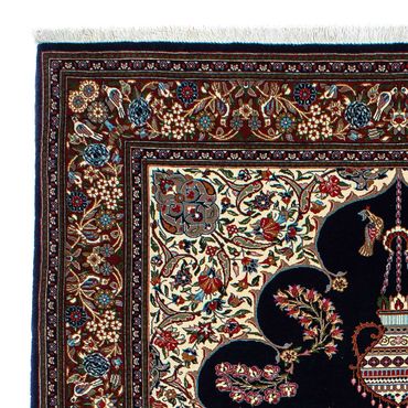 Perser Rug - Ghom - 210 x 139 cm - dark blue