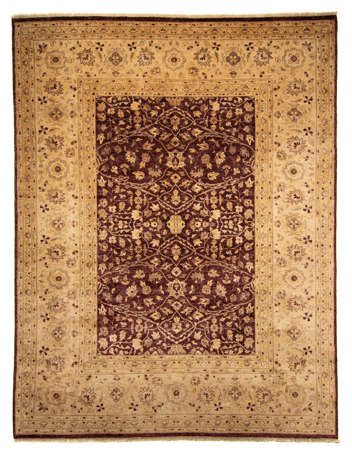 Ziegler Rug - 362 x 276 cm - brown