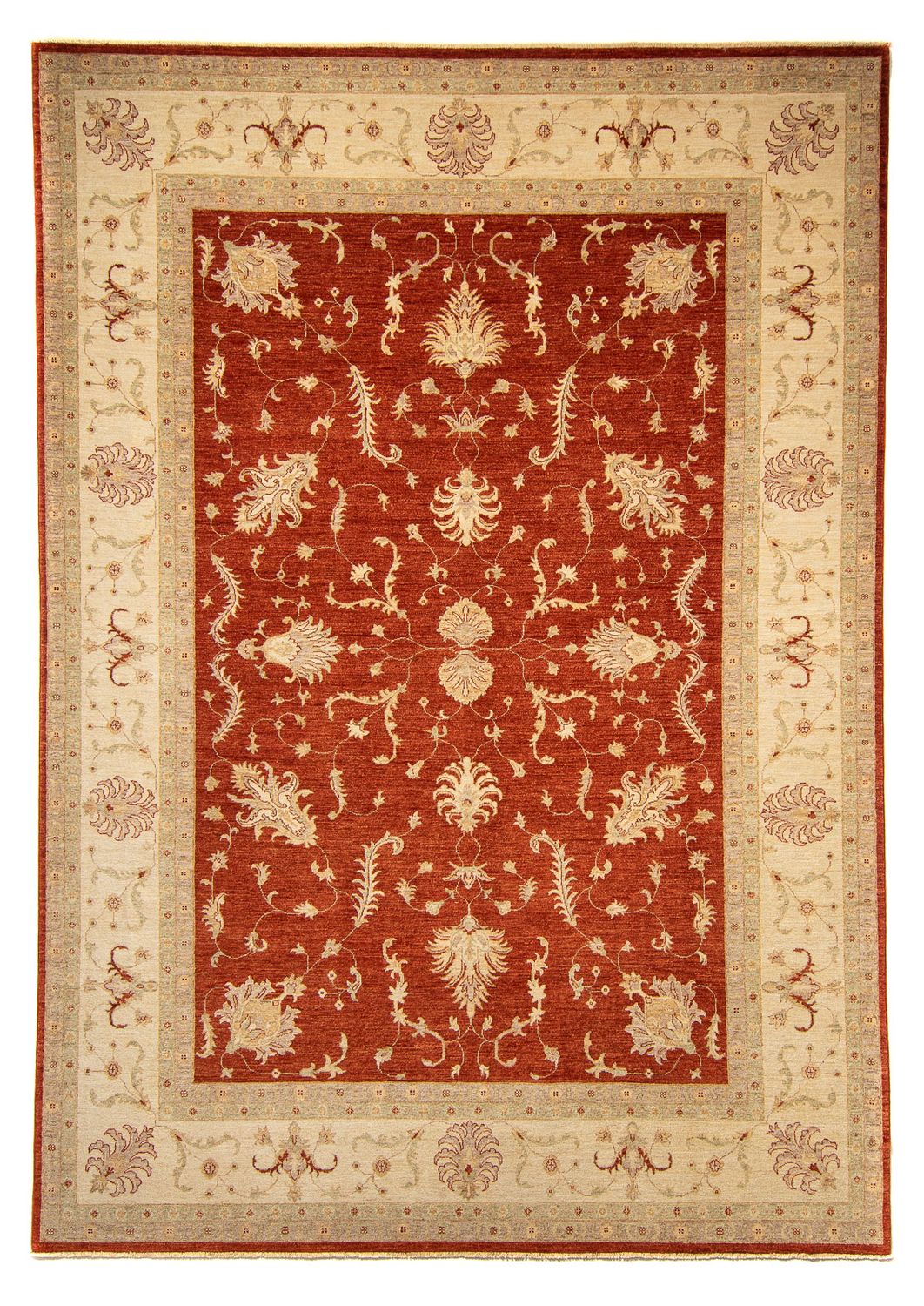 Ziegler Rug - 350 x 254 cm - dark red