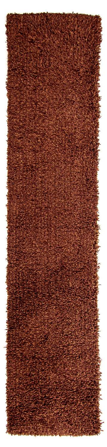 Runner High-Pile Rug - 304 x 65 cm - brown